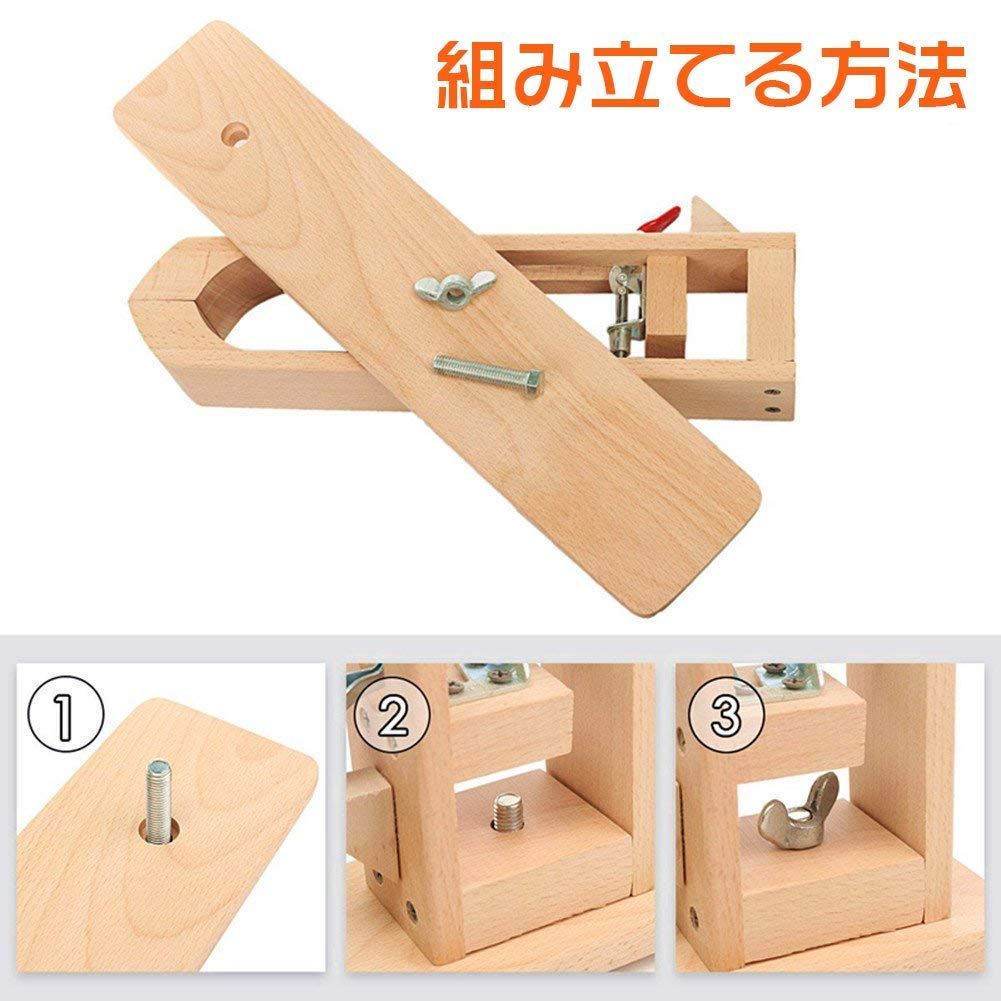 GHDVOP 折り畳み式 木製 360度回転可能 手縫い 細工 革 道具 ステッチングツリー 工具 縫製キット レザークラフト 皮貼り レーシングポニー 便利 Yiteng GHDVOP レーシングポニー レザークラフト 折りたたみ式 卓上