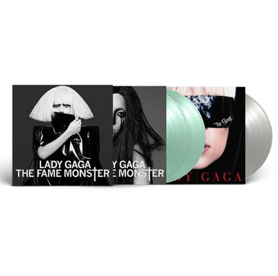 Lady Gaga The Fame Monster レコード アナログ 未開封 3LP Box 海外盤 シルバー - コークボトルクリア ヴァイナル カラー盤 レディーガガ