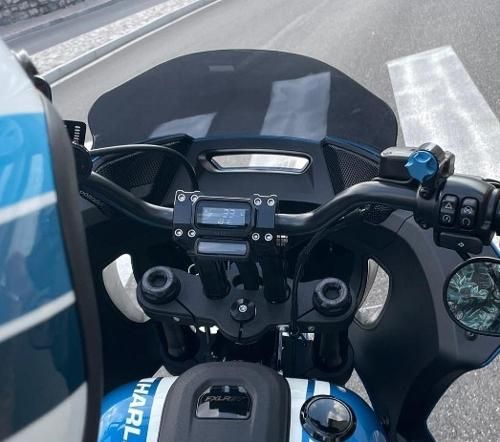 1-1|8インチ ADJUSTABLE ライザー＆デジタルゲージハウジング 高さ 10インチ