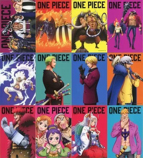 ONE PIECE ビジュアル色紙コレクション エンスカイから｢ビジュアル色紙コレクション｣が発売!! イラスト