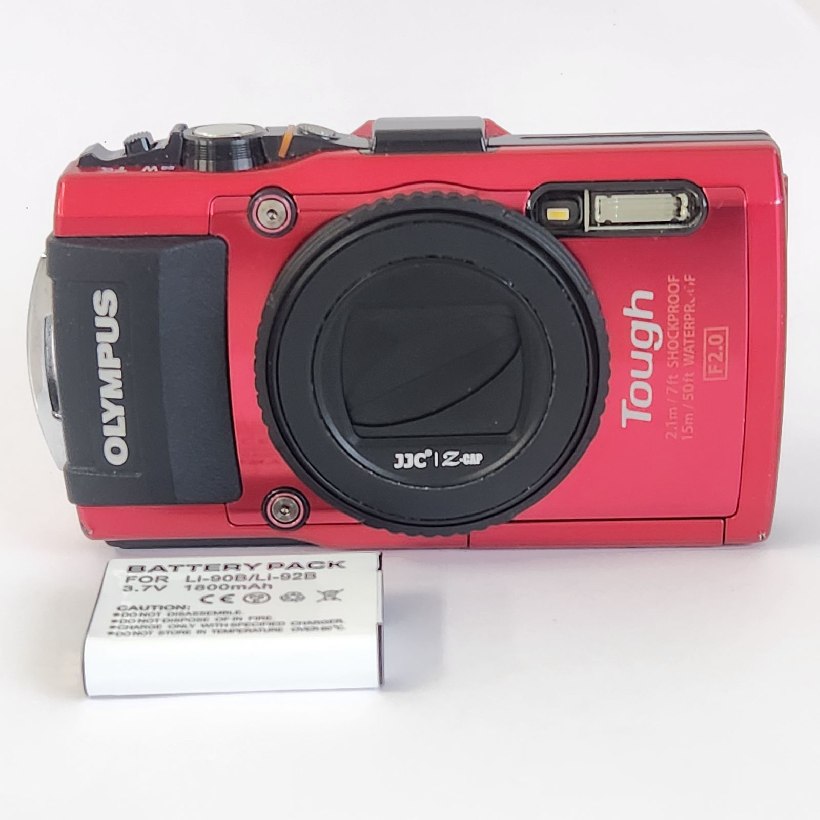 動作未確認OLYMPUS Tough TG4 デジカメ レッド オリンパス デジタル