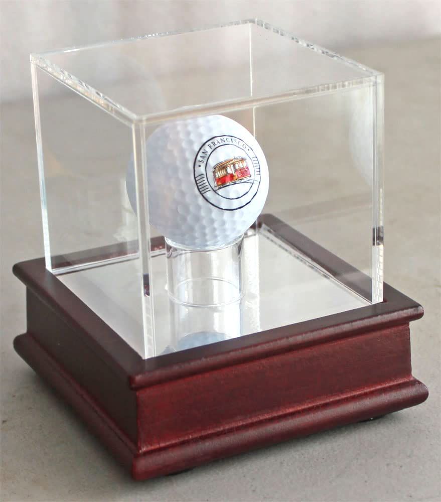 ディスプレイスタンドケース トリックまたは ゴルフボール用 ボールは付属しません GB13 チェリースタンド
