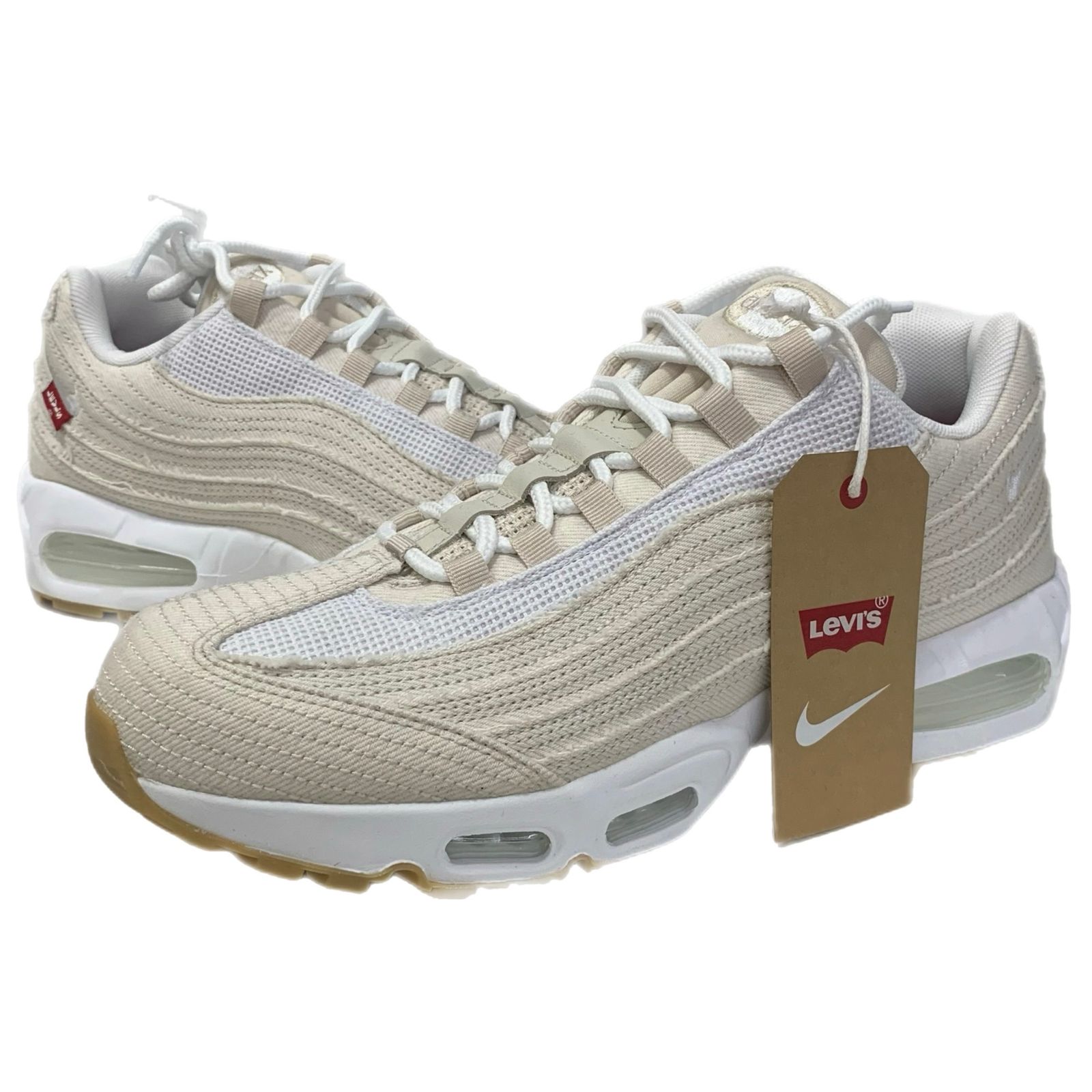 ナイキ NIKE リーバイス コラボ エアマックス95 OG デニムホワイト 