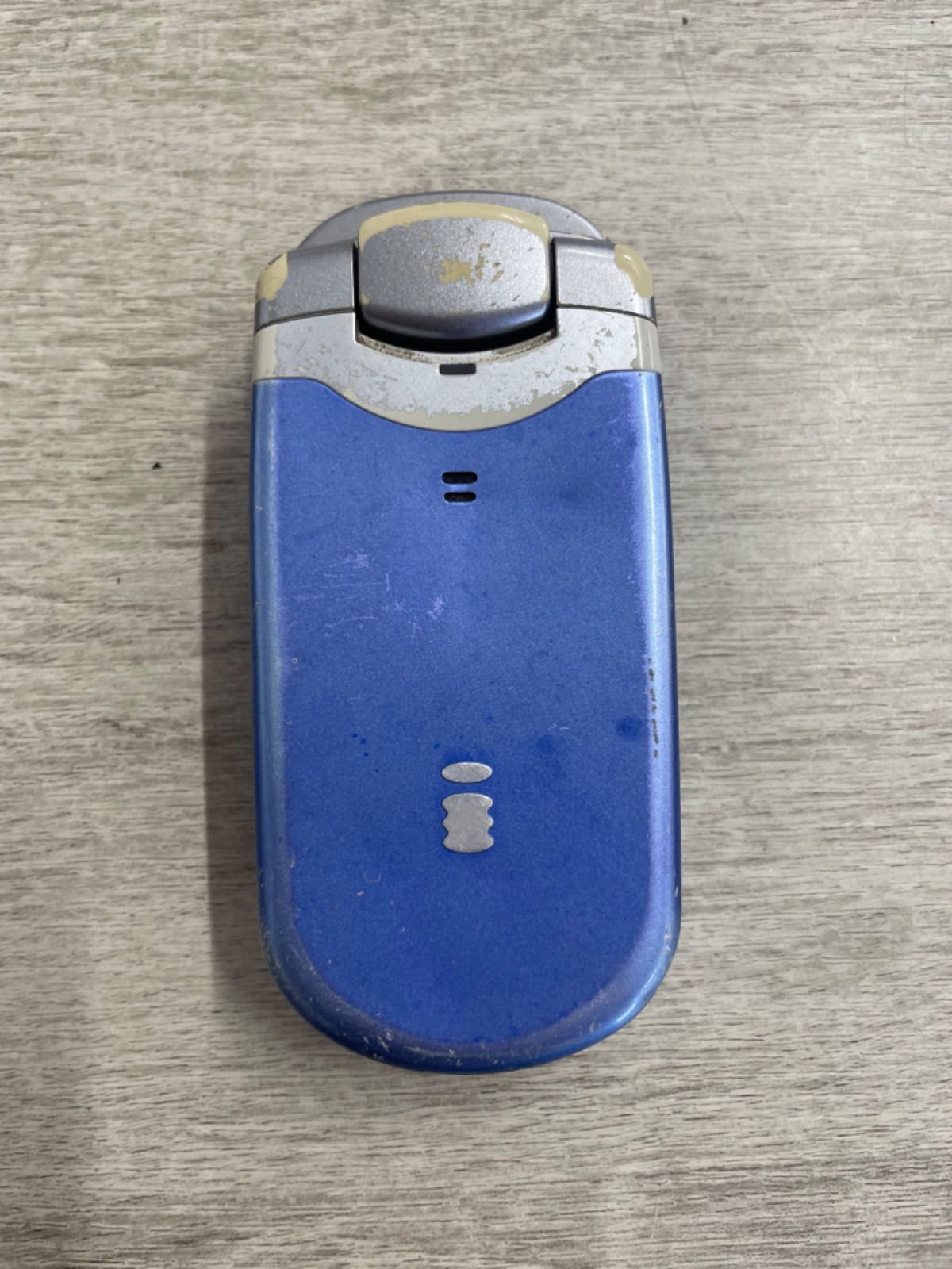 docomo ドコモ ガラケー mova ムーバ P506iC ブルー - メルカリ