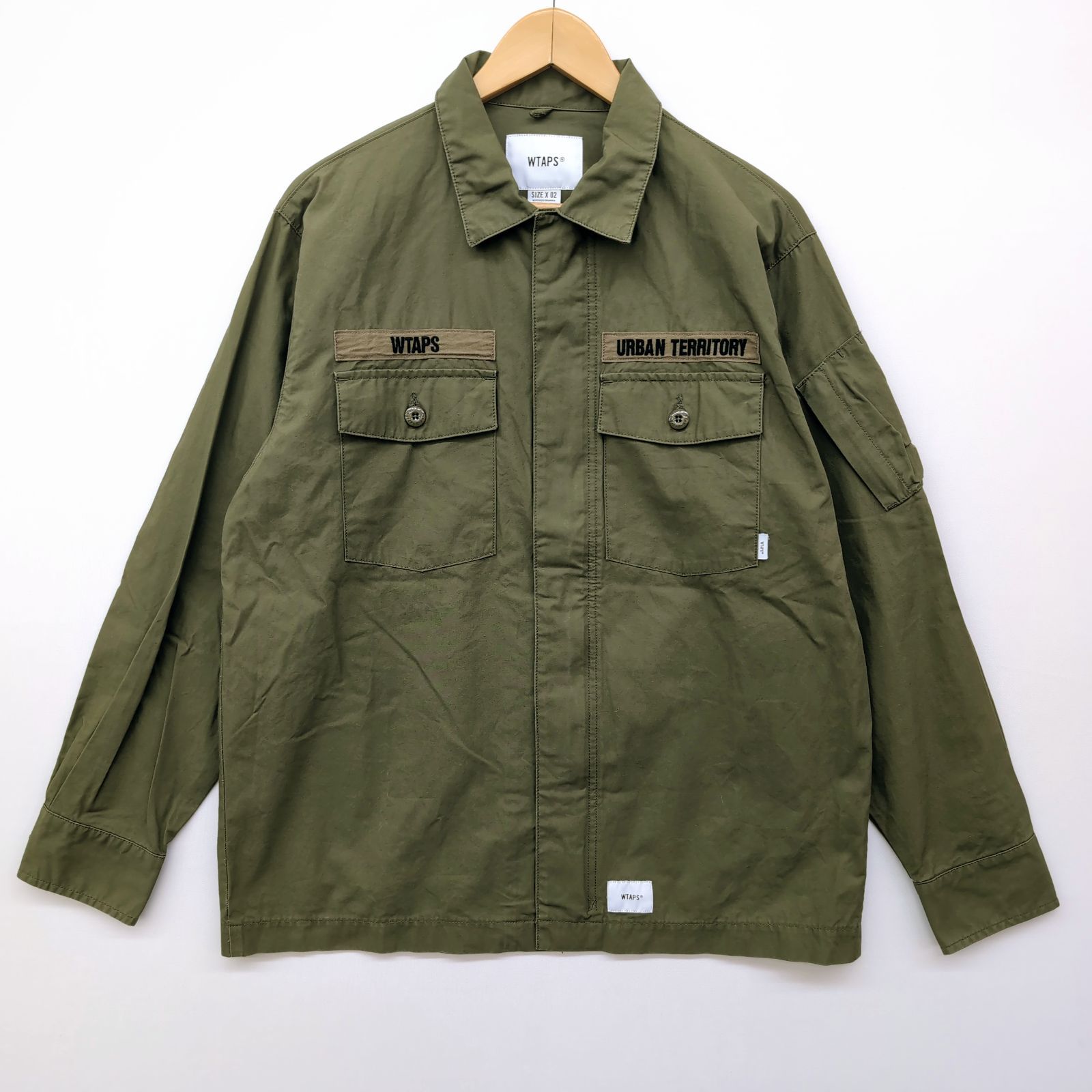 WTAPS FLYERS COTTON. SATIN サイズ2 WTAPS FLYERS COTTON. SATIN