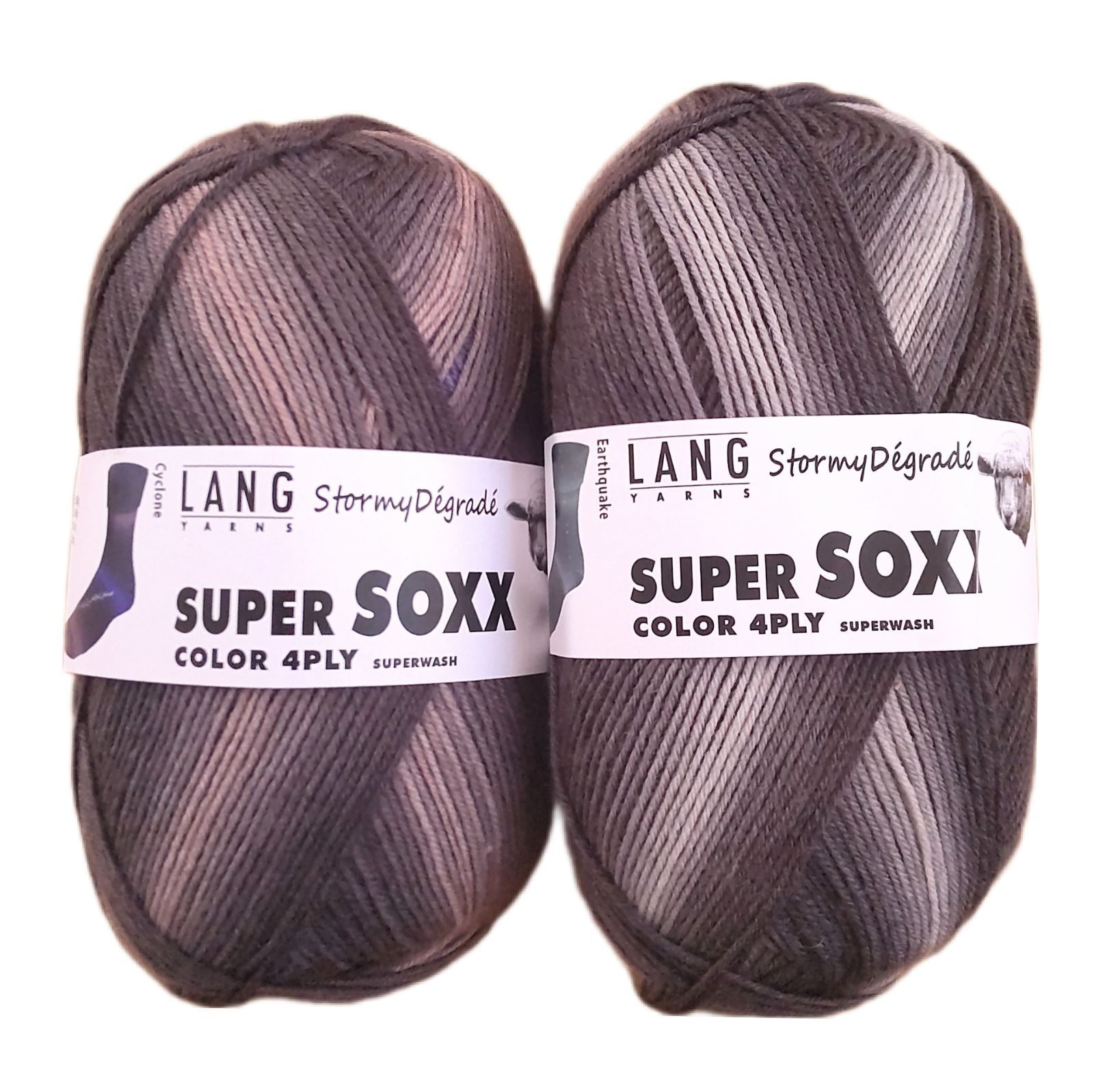 Lang yarns ラングヤーンズ Stomy Dégardé ソックヤーン - メルカリ