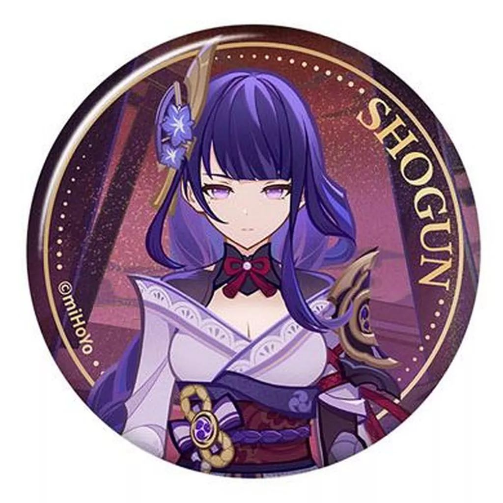 雷電　缶バ　まとめ売り 中古】バッジ・ビンズ 雷電将軍 七聖召喚大会シリーズ キャラ缶