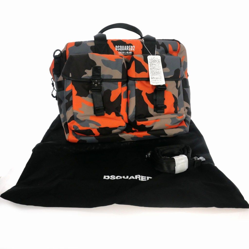 ディースクエアード DSQUARED2 Ceresio 9 Camo Workbag テクニカル