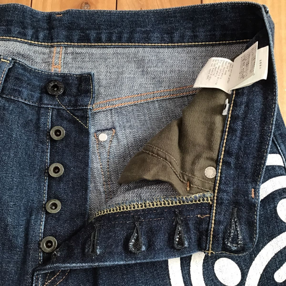 BAPE マイロ デニム パンツ Mサイズ a bathing ape BAPE milo denim