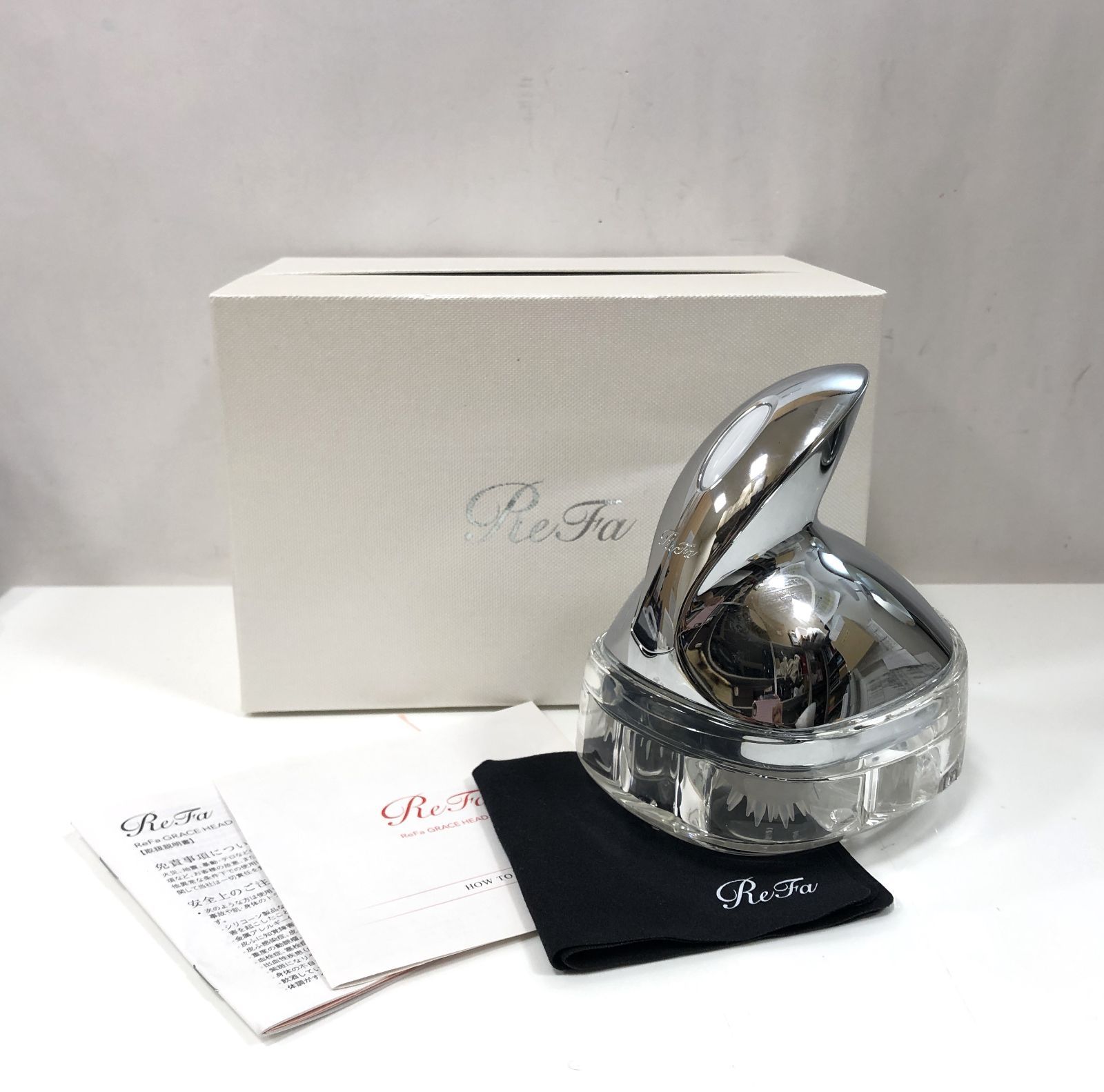 未使用　リファ　グレイスヘッドスパ RF-GH2114B 格安レンタル]ReFa GRACE リファグレイス ヘッドスパRF-GH2114B