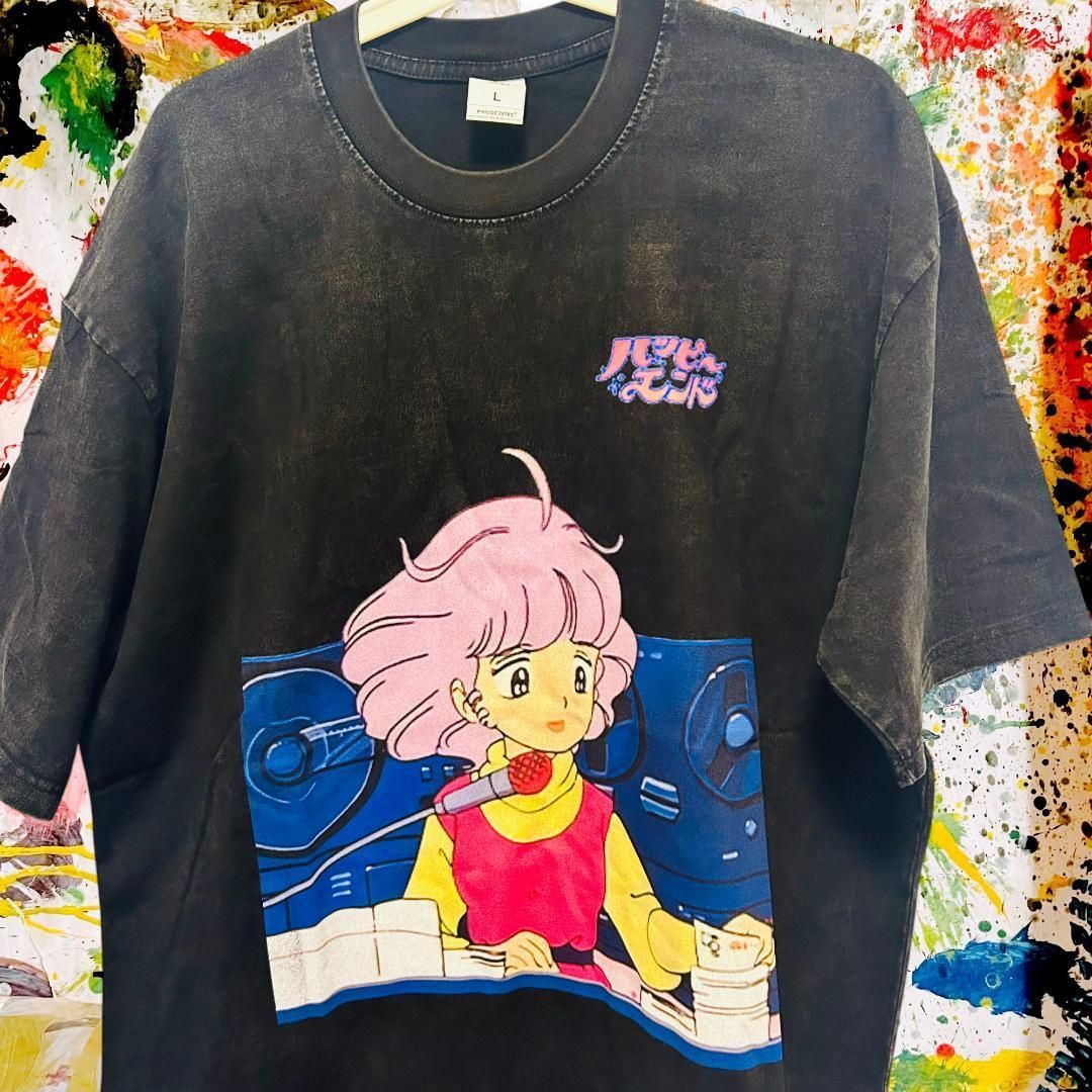 希少 魔法の天使クリィミーマミ Tシャツ アニメ アニメT レトロ 古着 昭和レトロ マミィー エモい メンズ Tシャツ 半袖 平成レトロ L