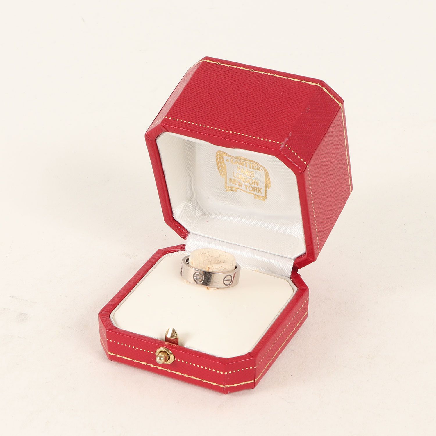 Cartier カルティエ サイズ:57(17号) シグネチャー ビスモチーフ ホワイトゴールド ラブ リング LOVE RING 750 K18WG  指輪 ホワイトゴールド ジュエリー アクセサリー【メンズ】 - メルカリ