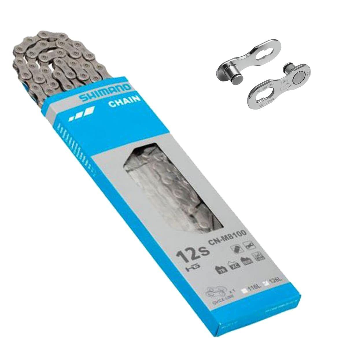 未使用 新品 シマノ(SHIMANO) CN-M8100 12S 126L 付属/SM-CN910-12 12S用