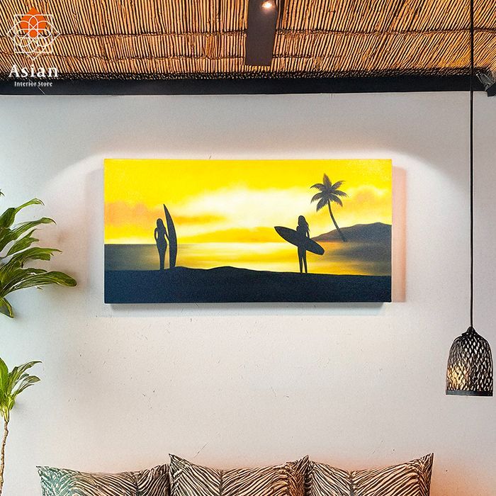 水彩画 自然 風景画 魚 海 絵画 インテリア アジアン モノクロ バリ 壁飾り 楽天市場】【インテリア雑貨 おしゃれ バリ風】 バリ島絵画 海と