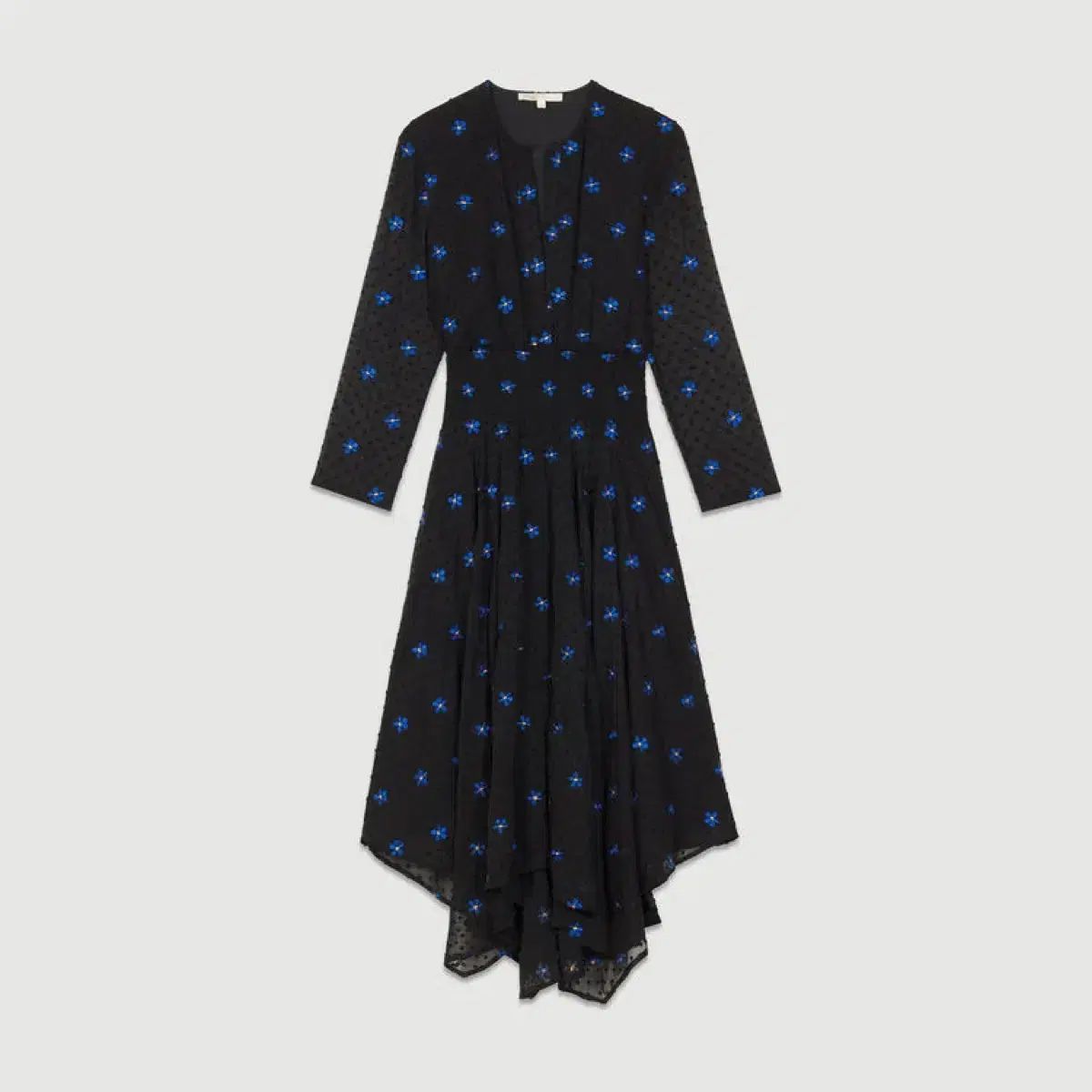 J*様 MAJE マージュワンピース 楽天市場】Maje マージュ PRINTED WRAP DRESS ワンピース 定価