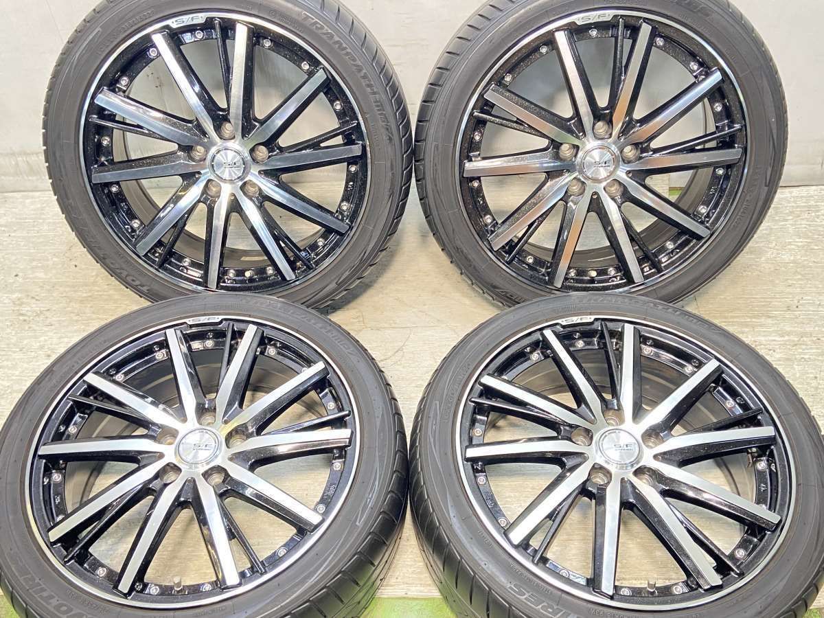 美品 レクサス RX450h バージョンL 純正 21インチ 艶消し黒 4本