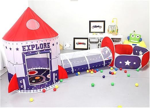 在庫処分】Floving 子供用 てんと 3点セット KidsTent 室内 キッズテント ワンタッチ こども用テント アウトドア コンパクト式 プレー テントハウス キャリーバッグ付き 大空間 設置簡単 秘密基地 おままごと (セット) lovi インテリア