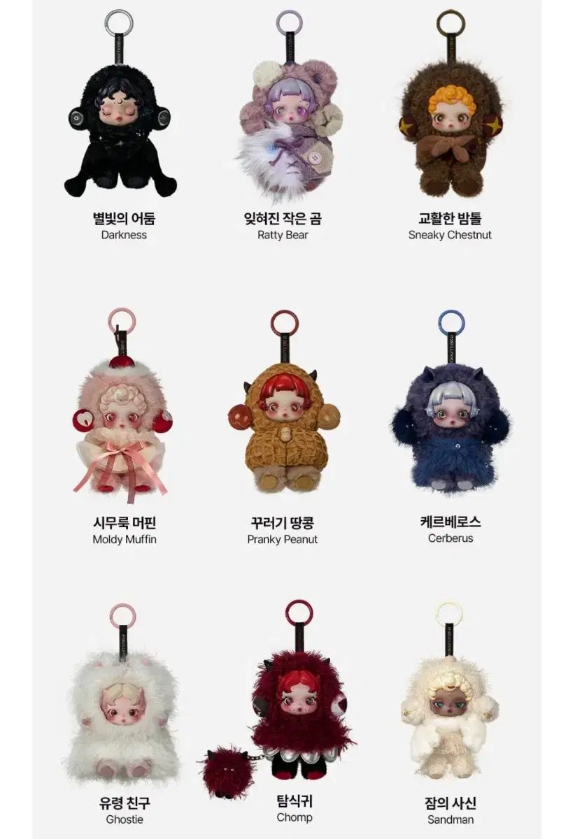 ポップマート スカルパンダ デイ 探して シリーズ キーリング