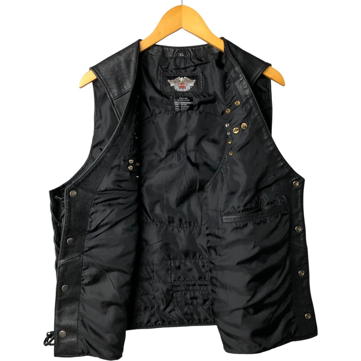 HARLEY-DAVIDSON 古着　コンチョボタン　アメカジ　スエード 楽天市場】古着 80'S ハーレーダビッドソン Harley-Davidson