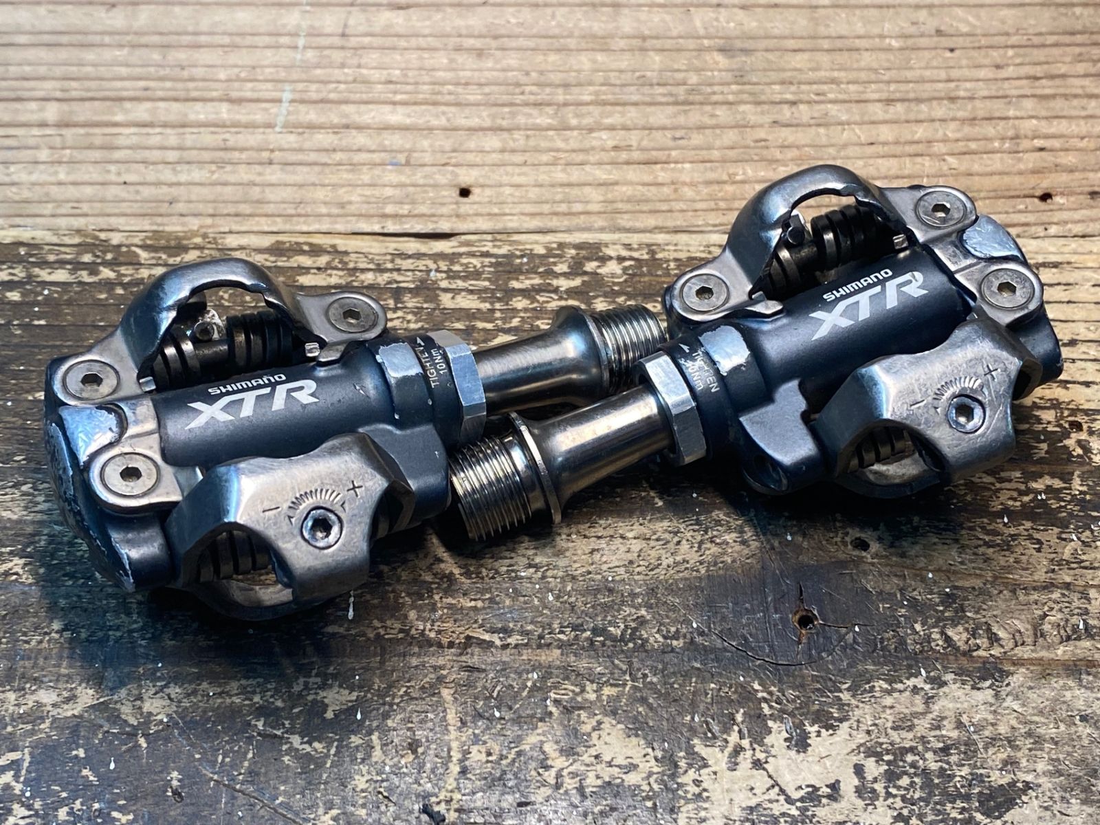 ビンディングペダル Shimano XTR PD-M970 左右セット Shimano XTR PD-M970 ビンディングペダル