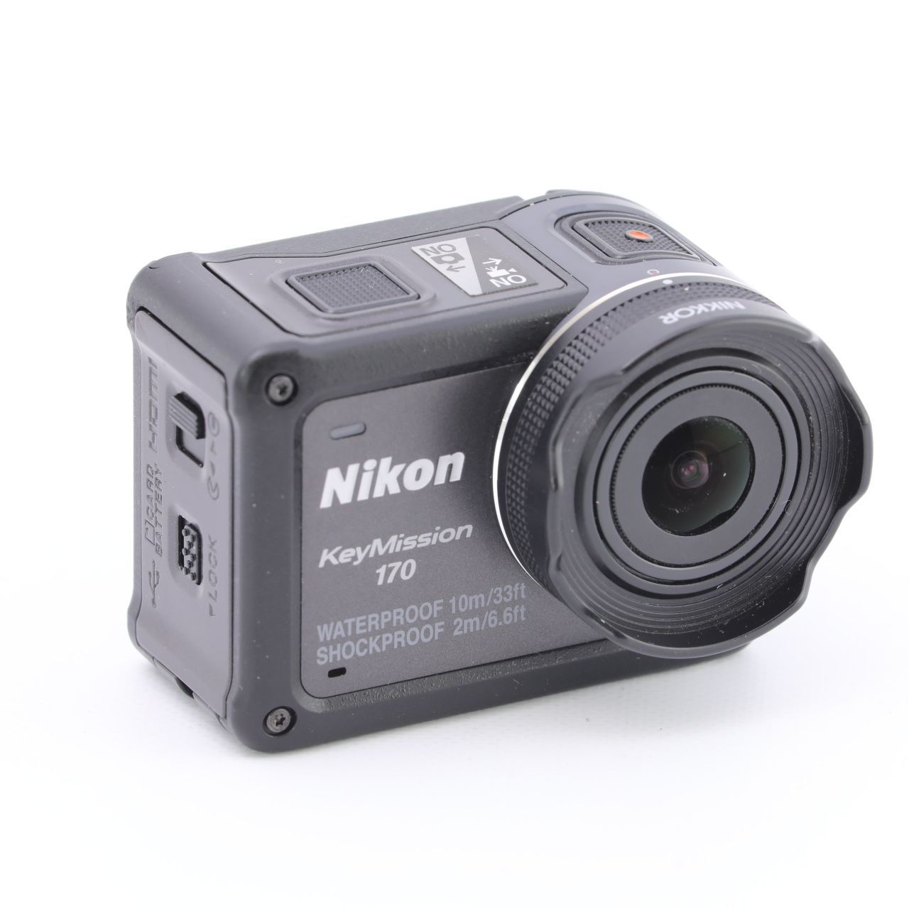 Nikon 防水アクションカメラ KeyMission 170 BK ブラック(中古品) - その他
