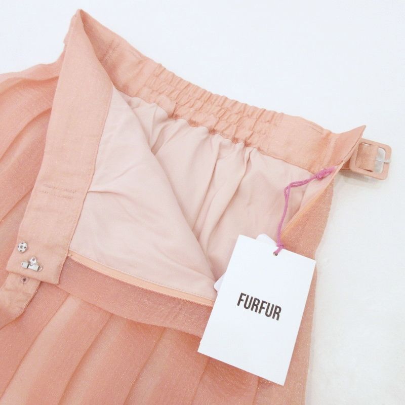 姫路東店】 中古 furfur | ファーファー スカート シアープリーツ  