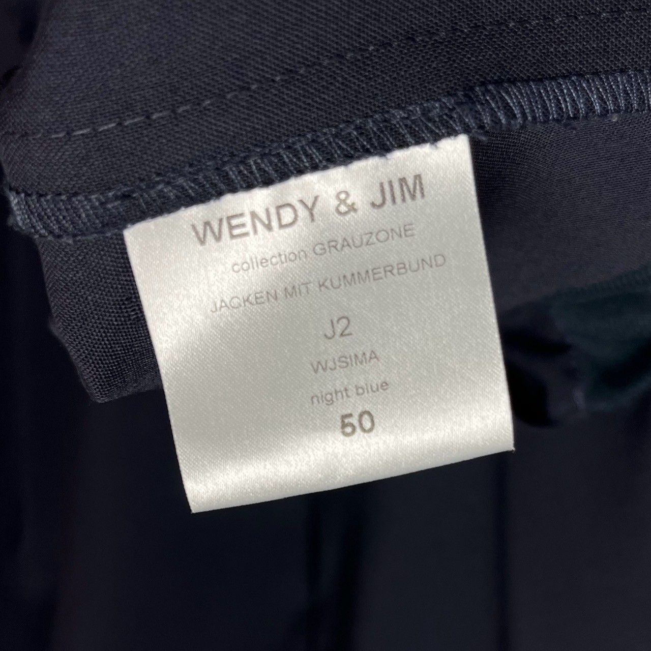 WENDY&JIM ウェンディアンドジム デザインウールブルゾン - メルカリ