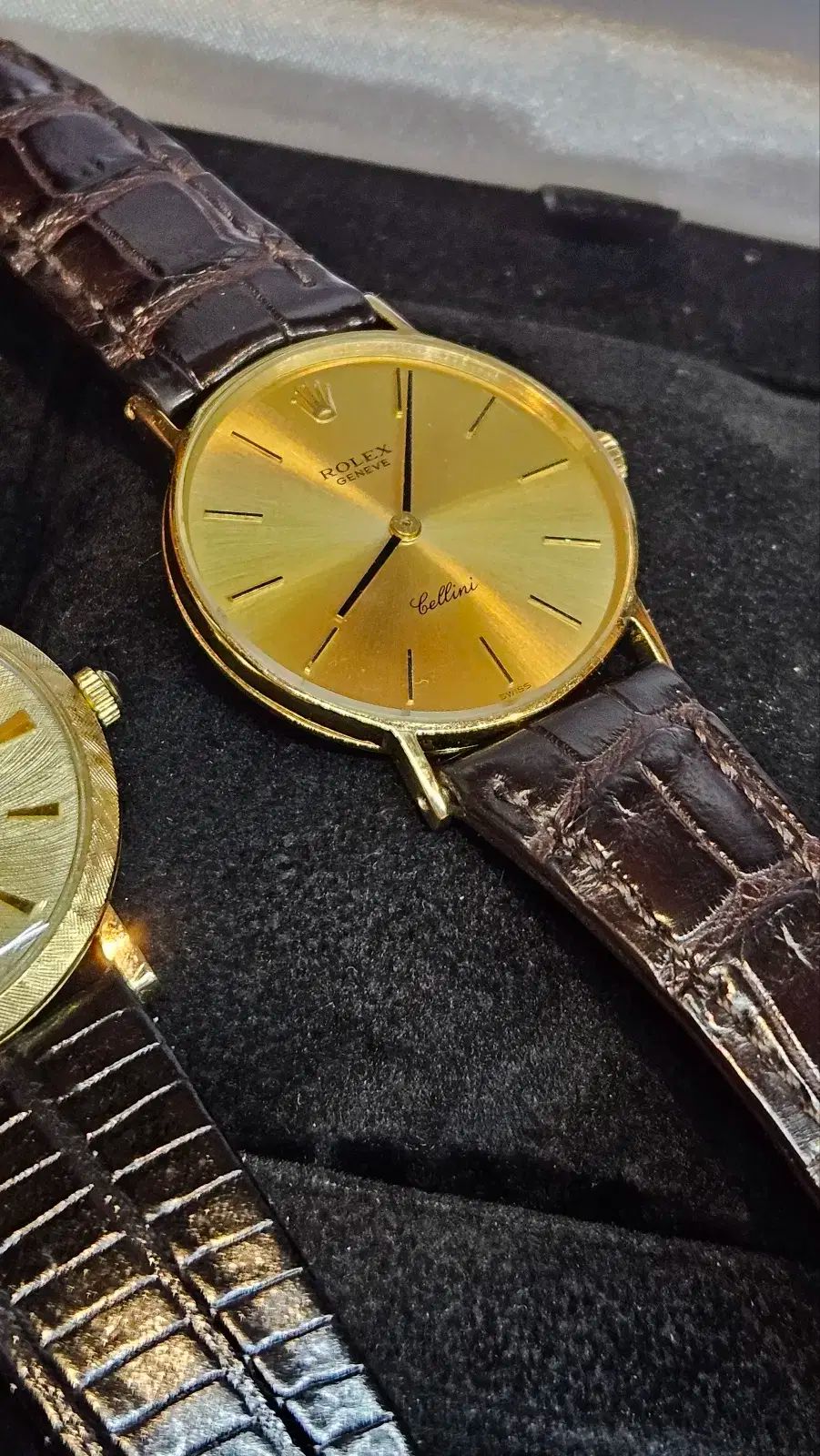 ヨーガンレール パイソン がま口 財布 コインケース ブラウン系 がま口