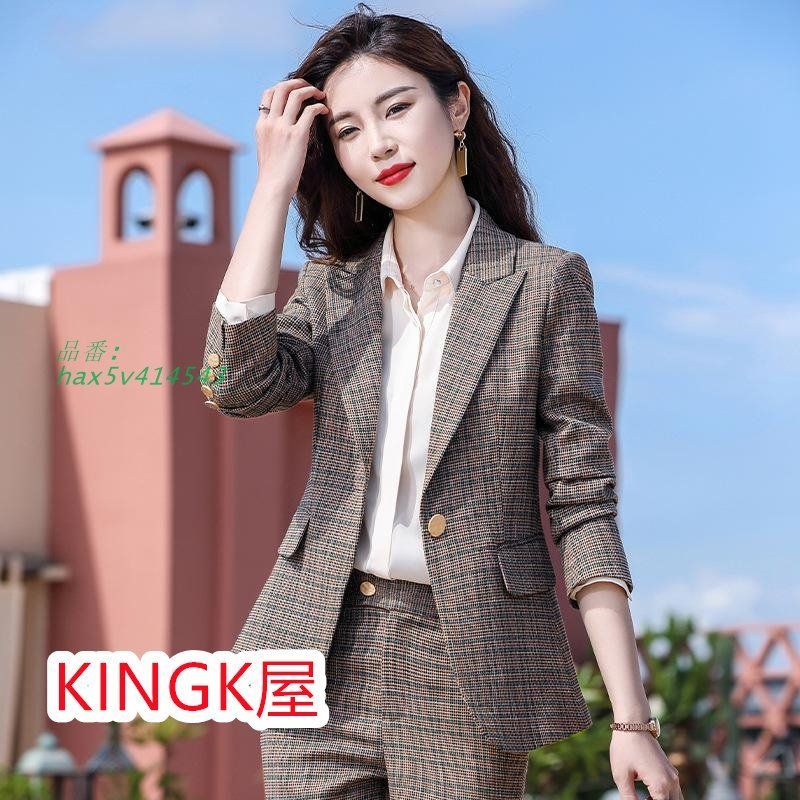 パンツスーツ長袖ジャケット パンツスーツレディース２点セット韓国風フォーマルデート発表会制服入園式入学式 hax5v414543