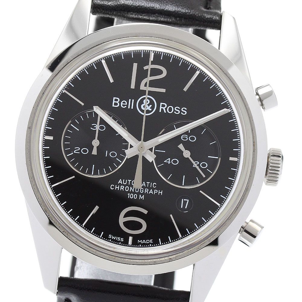 ベル＆ロス Bell＆Ross BR126-94-SP ヴィンテージ オフィサー ブラック