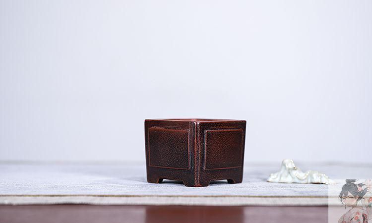 四方鉢 中国宜興 紫砂の鉢 盆栽鉢 植木鉢 小品盆栽鉢 大品盆栽鉢