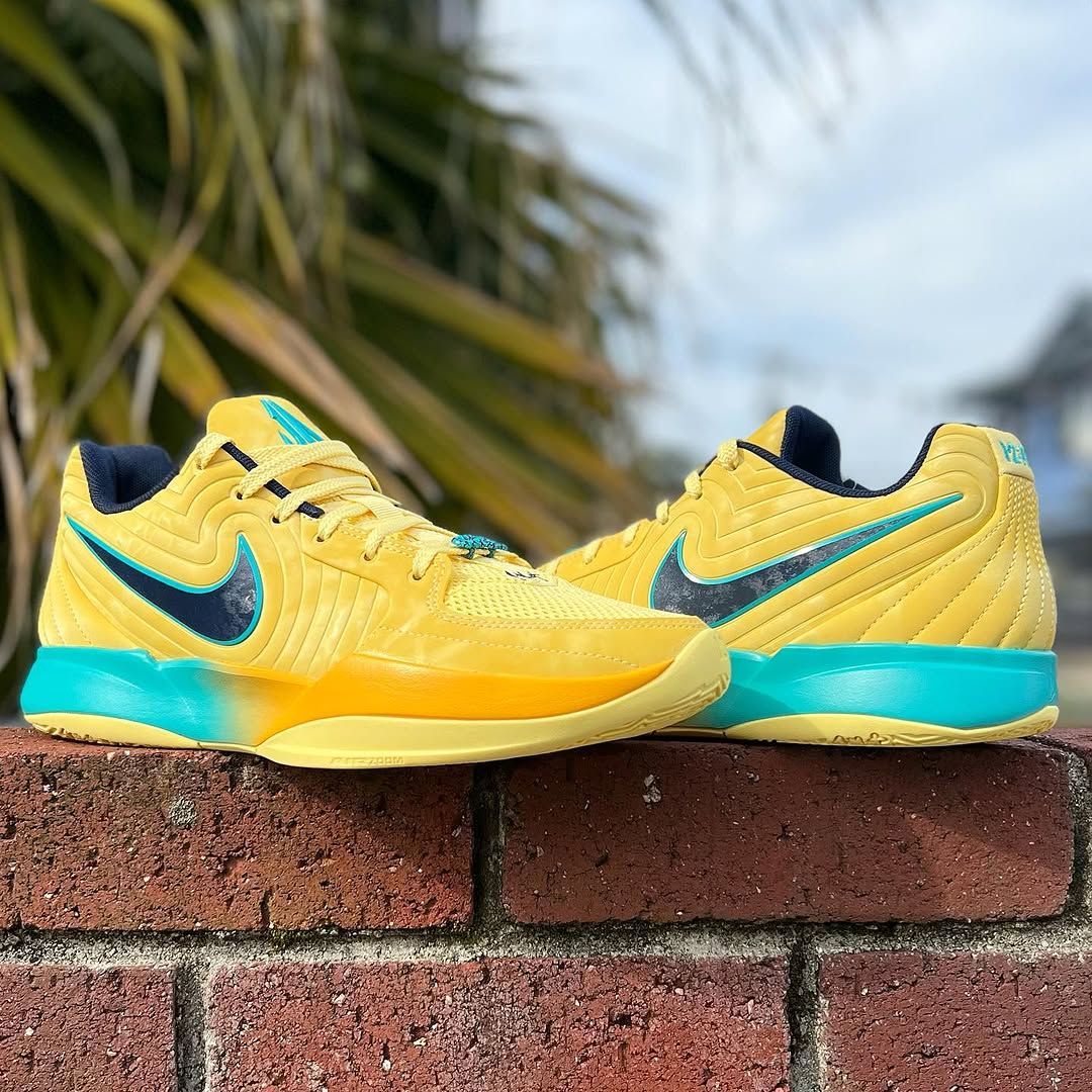 シューズ(男性用) Nike Ja 2 \"Soft Yellow Sneaker Politics