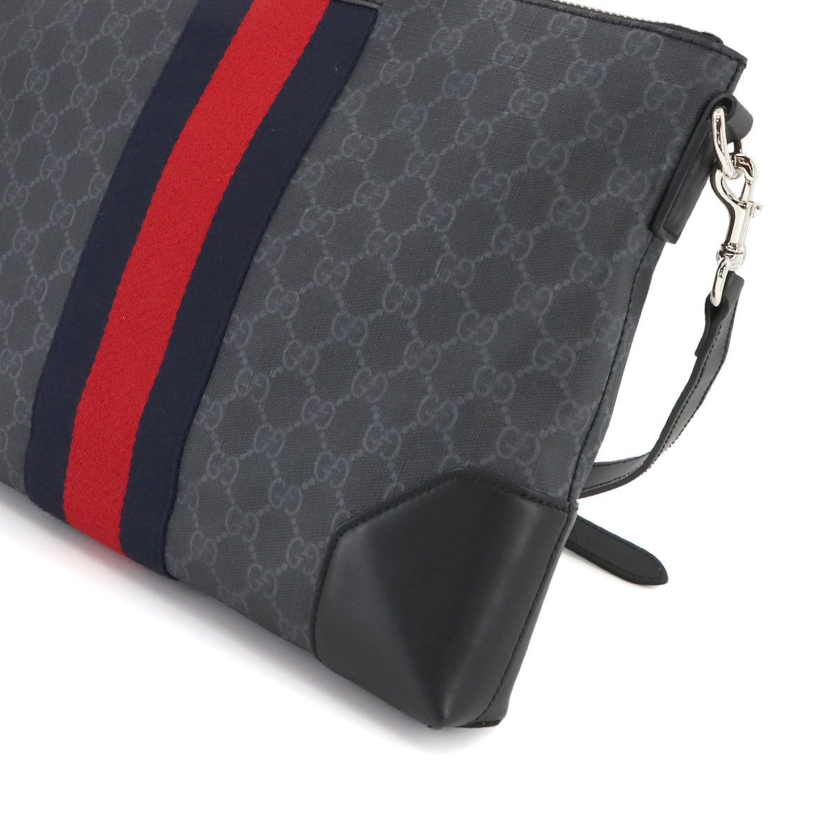 グッチ　ショルダーバッグ　ブラック グッチ GUCCI ソーホー ショルダーバッグ レザー ブラック
