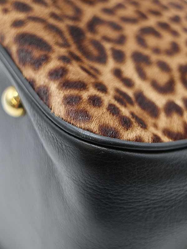 J&M DAVIDSON ジェイアンドエムデヴィッドソン VIVI レオパードハラコ  