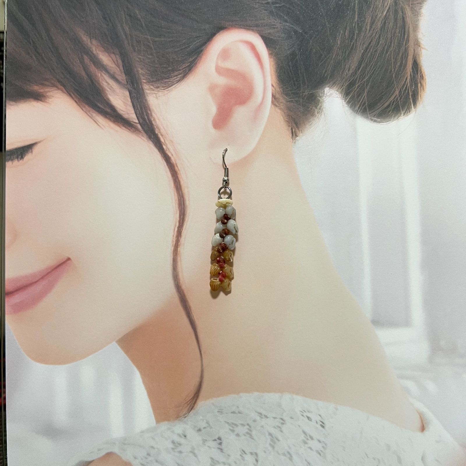 ニイハウシェル カヘレラニ （ペンダントヘッド）（ピアス