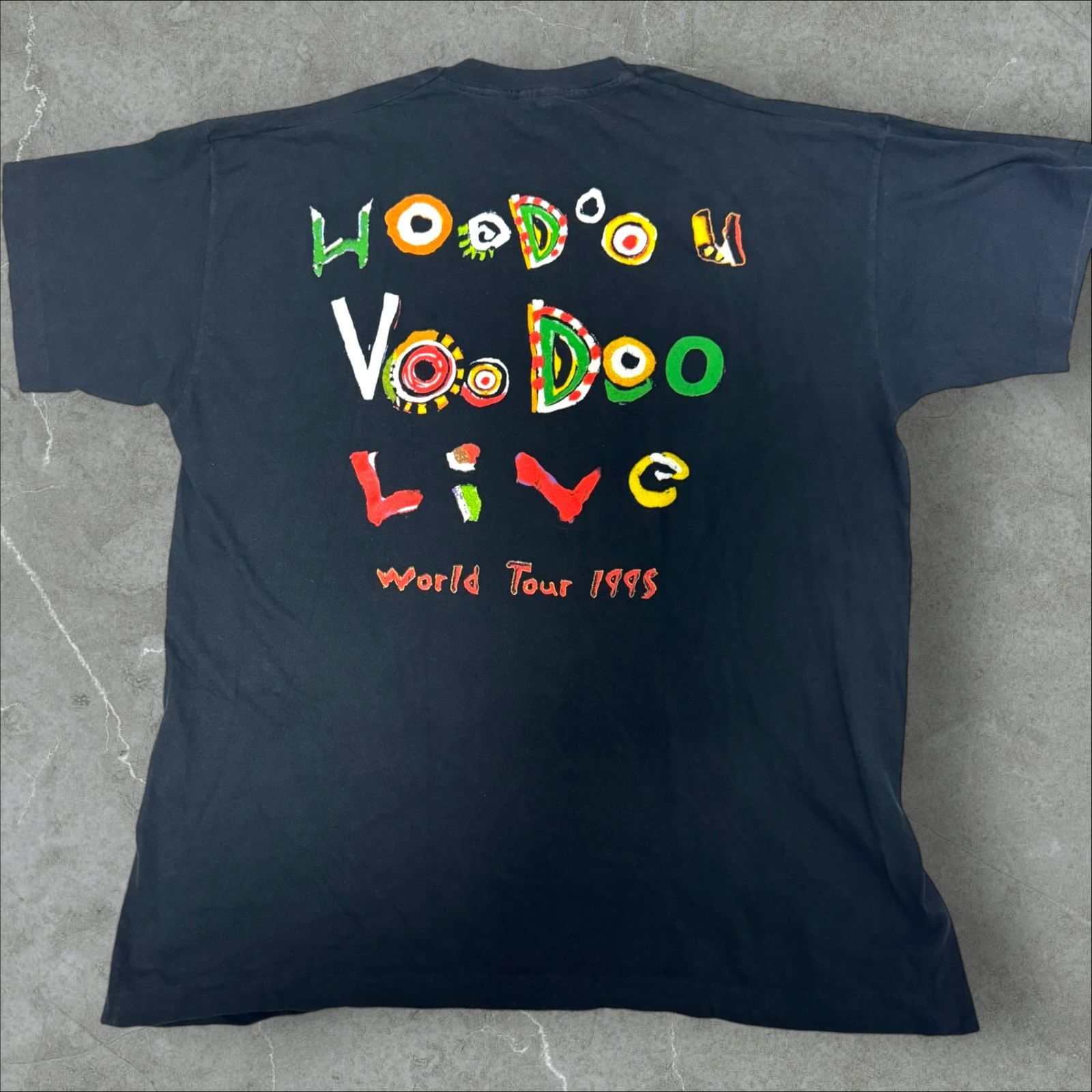 ローリングストーンズ 1995 XL ヴードゥーラウンジ アートTシャツ