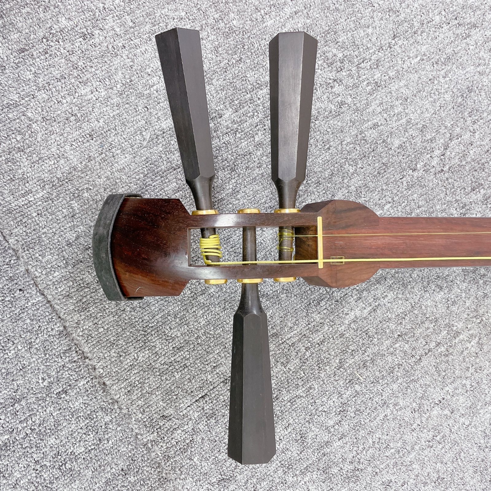 合材棹 綾杉彫り