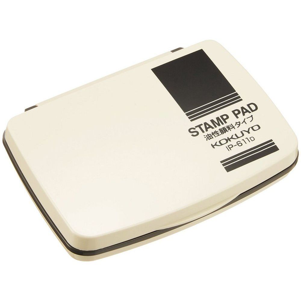 まとめ買い コクヨ スタンプ台 油性顔料タイプ 小形 黒 IP-611D 5個セット