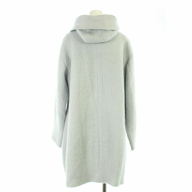 LANVIN ランバン グレー ロングコート リネン 麻 LANVIN ランバン グレー ロングコート リネン 麻