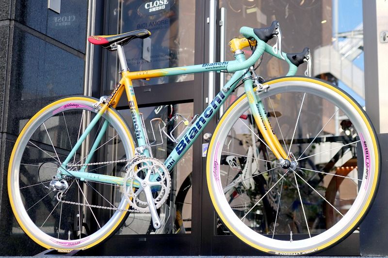 ビアンキ Bianchi メガプロ MEGA PRO XL 1999モデル ジロデイタリア101台限定車 アルミ ロードバイク 【東京南麻布店】 -  メルカリ