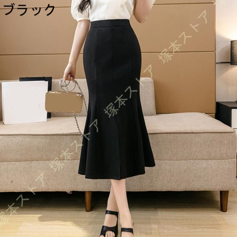 タイトスカート スカート 制服 スーツ ビジネス オフィス 黒 よわ 