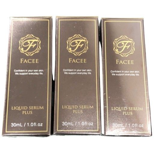 フェイシーリキッドセラムプラス30ml 3本セット くらんべりー
