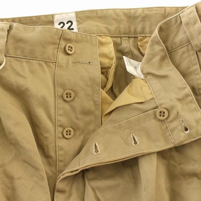 WAIPER.inc フランス軍 M-52 ツータック チノパン カーキ WAIPER.inc