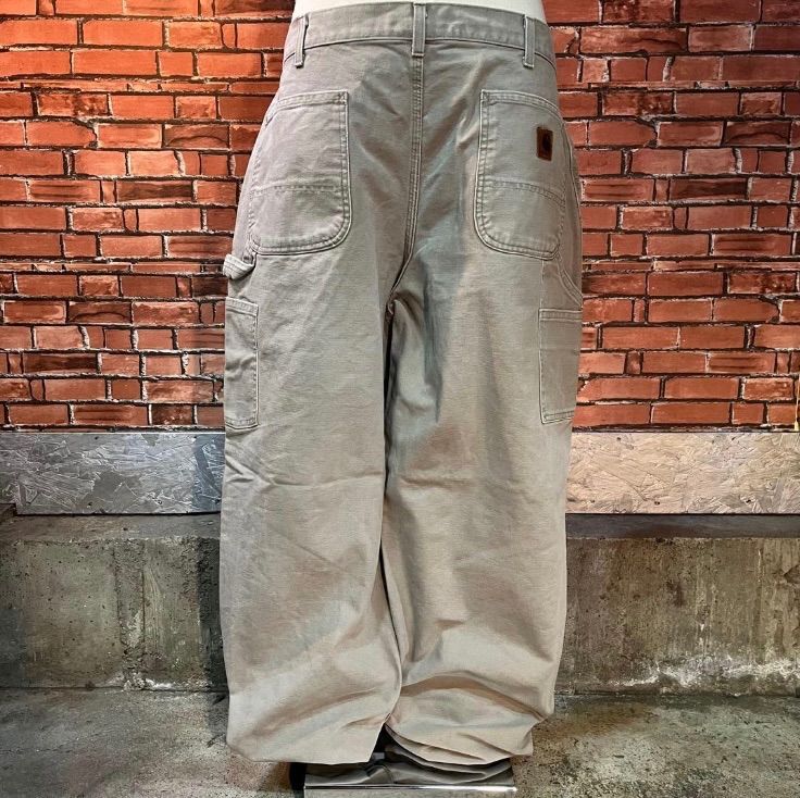 USA古着 carhartt ダックペインターパンツ ワイド baggy ワーク