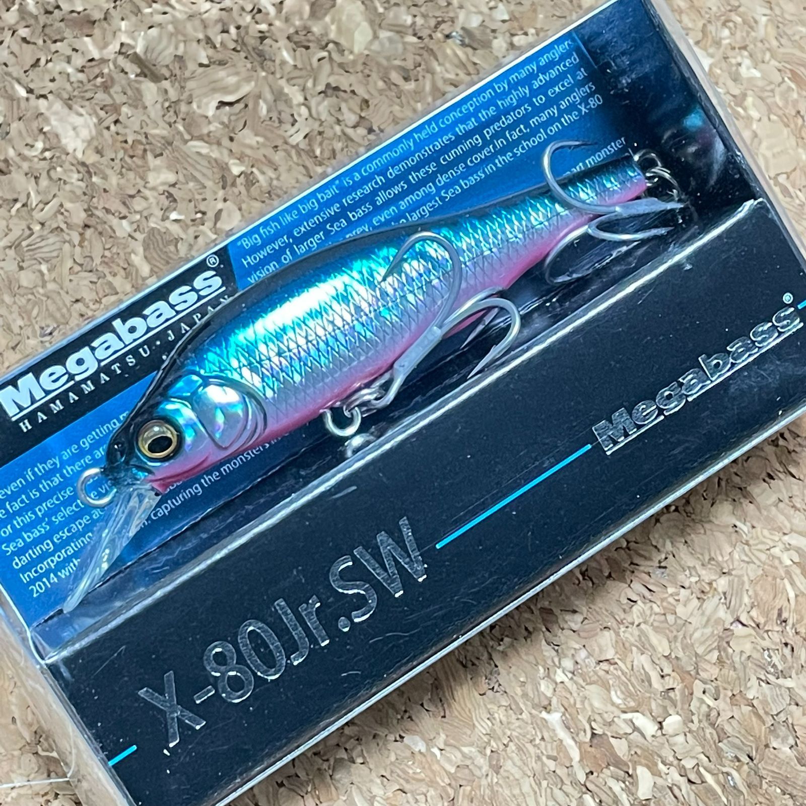 メガバス(Megabass) X-80ビート SW 【釣り フィッシング 楽しくっ シーバス シーバス釣り シーバスルアー シンキングミノー  シンキング ミノー プラグ ソルトルアー ハードルアー ルアー メガバス X-80BEAT SW X80ビートSW】