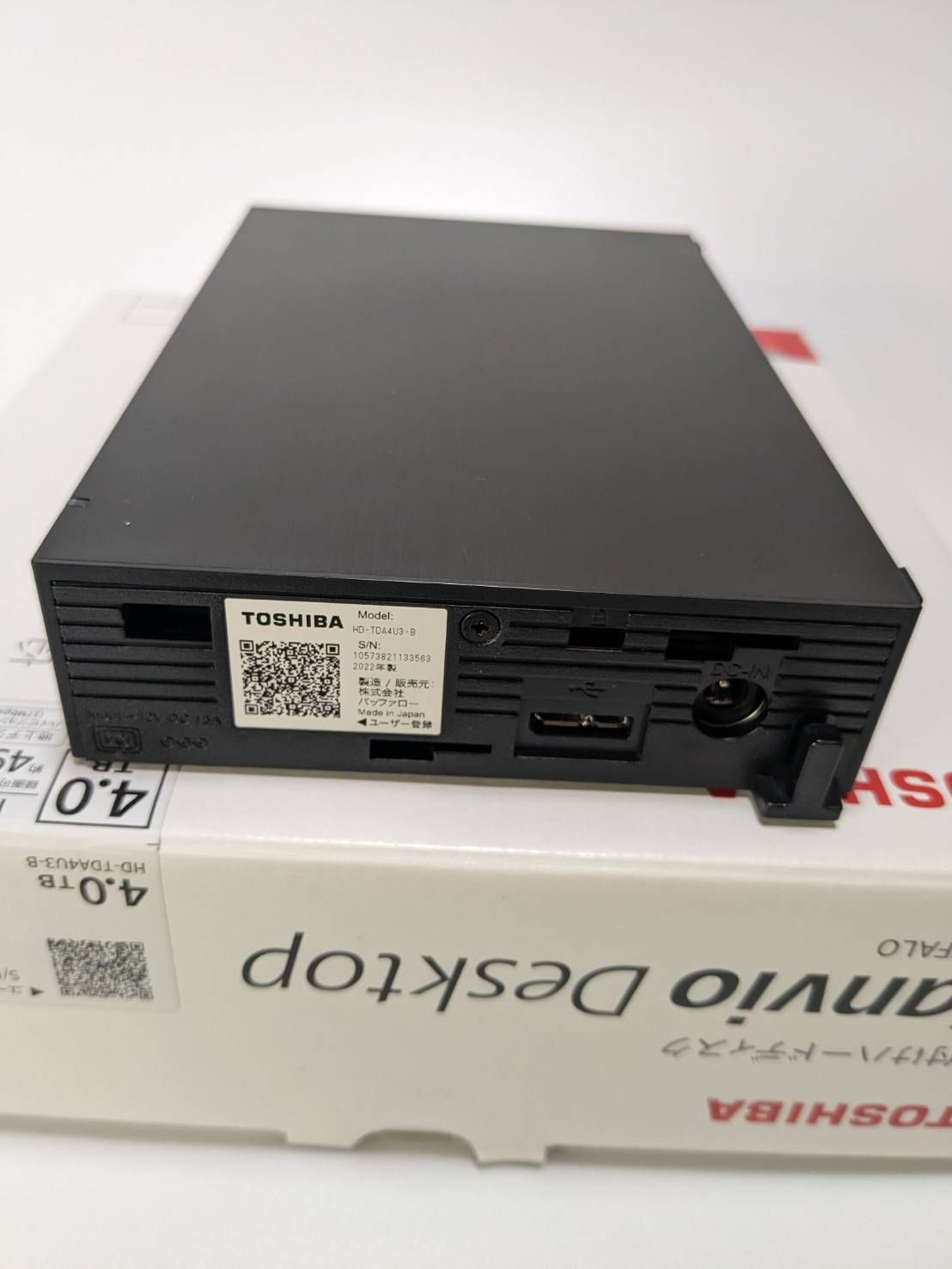 東芝外付けハードディスク4TB HD-TDA4U3-B/N-siegfried.com.ec