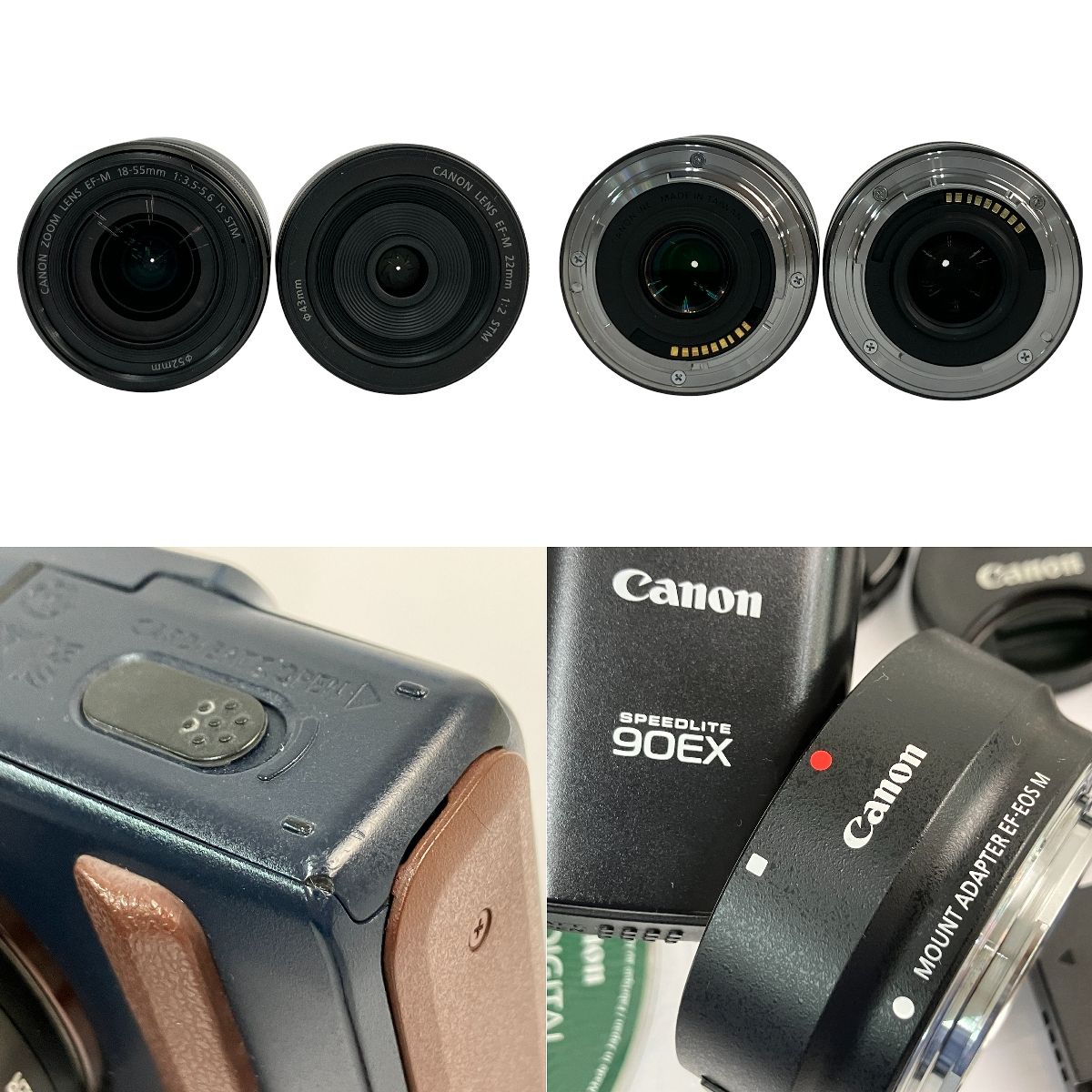 Canon LENS EF-M 22mm 1:2 STM レンズ 43mm Canon レンズ EF-M 22mm 1: