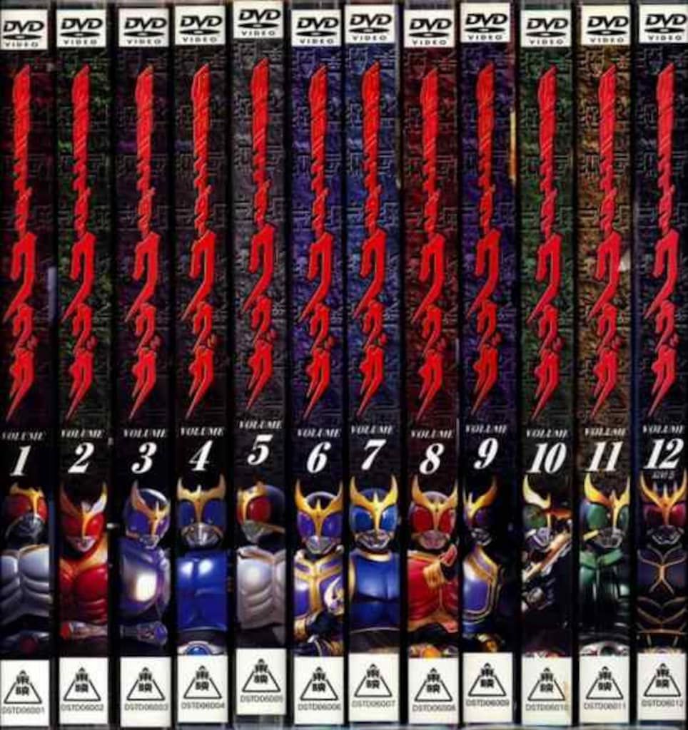 DVD 仮面ライダークウガ　全12巻　レンタル落ち　特撮ヒーロー DVD 仮面ライダークウガ 全12巻 レンタル落ち 特撮ヒーロー