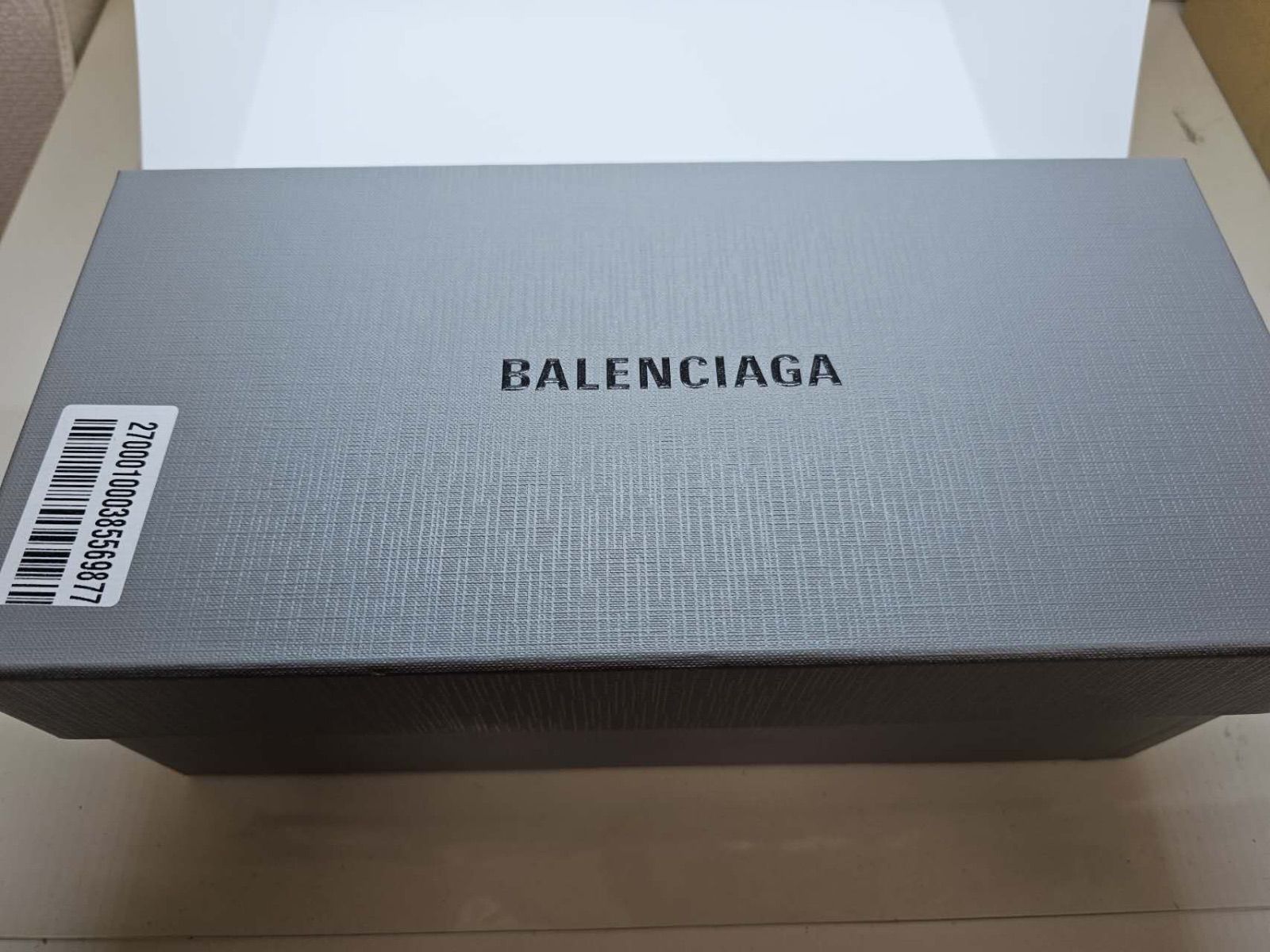 BALENCIAGA メタリックレザー バレエシューズ | dienhoa360.com