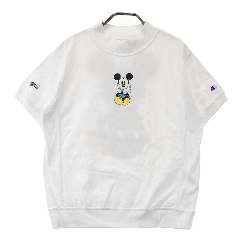 サイズ S BEAMS GOLF ビームスゴルフ × CHAMPION DISNEY ミッキー 半袖Tシャツ ホワイト系 240101355516 ゴルフウェア メンズ ストスト